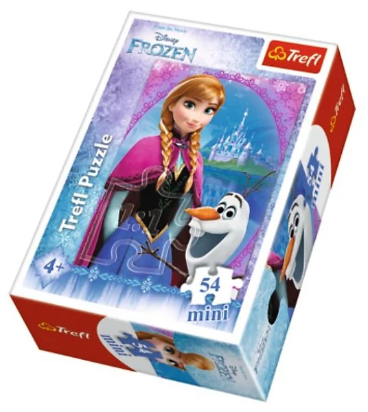 Puzzle Trefl Disney Frozen "In the Frozen Land", 54 MINI piese foto