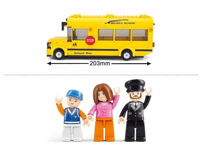 Constructor Sluban City School Bus foto
