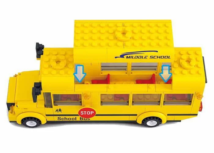 Constructor Sluban City School Bus foto