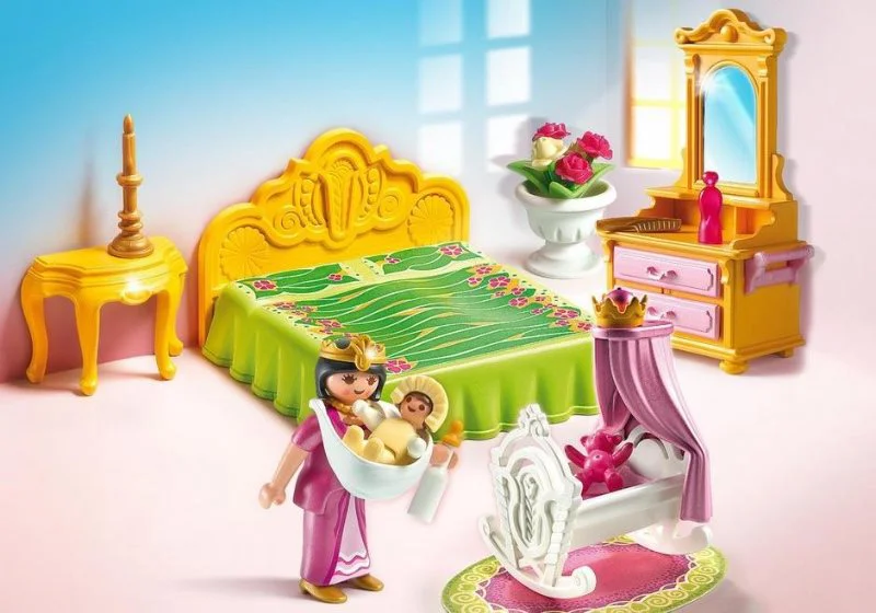 Playmobil Princess - Camera regala cu leagan