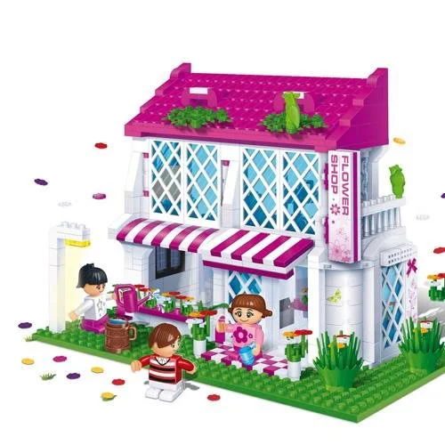 Конструктор Banbao Flower Shop