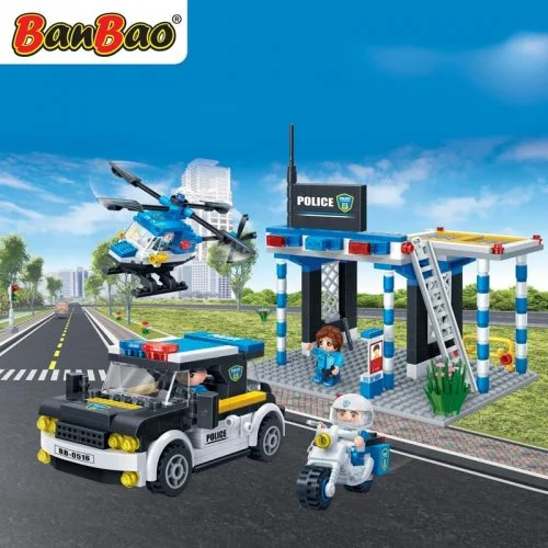 Constructor BanBao Police Garage foto