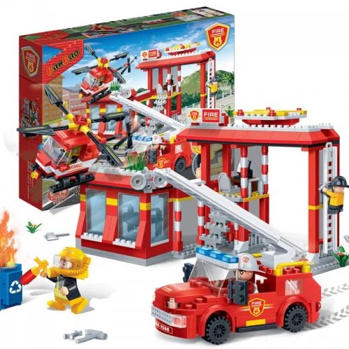Constructor BanBao Fire Garage foto