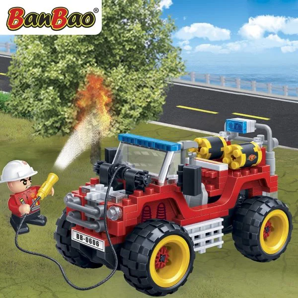 Constructor BanBao Fire Rescue Jeep foto