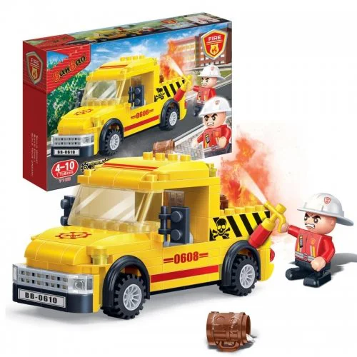 Constructor BanBao Fire Pickup Truck foto