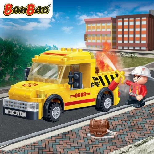 Constructor BanBao Fire Pickup Truck foto