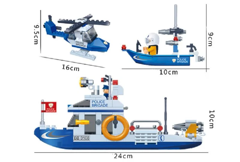 Constructor BanBao Police Coast Guard foto