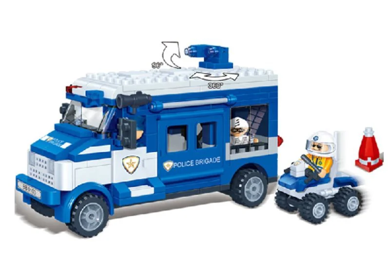 Constructor BanBao Police Prisoner Transport foto