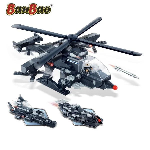 Constructor BanBao Army Helicopter