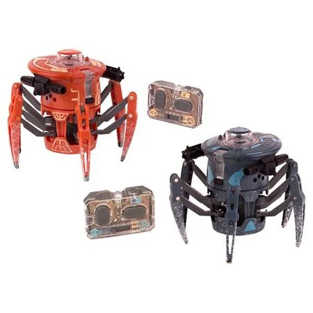 Set 2 paianjeni cu telecomanda si camp de lupta HEXBUG Battle Ground foto