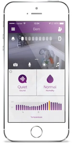 Цифровая видеоняня Philips AVENT Smart Baby Monitor foto