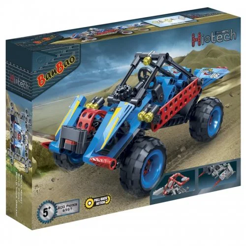 Constructor BanBao Blue Race Car foto