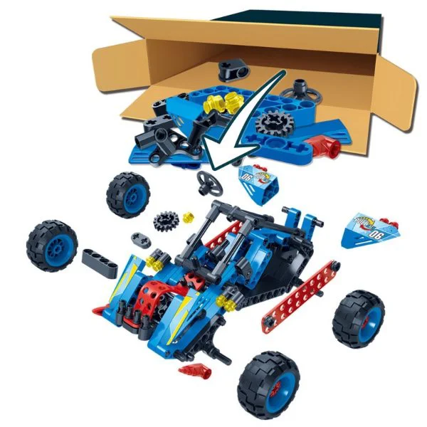 Constructor BanBao Blue Race Car foto
