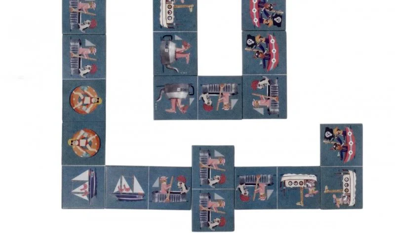 Игра Домино Maxi Londji Domino Ocean