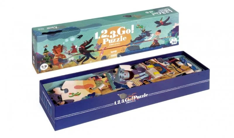Пазл Londji 1,2,3 Go!, 200 см