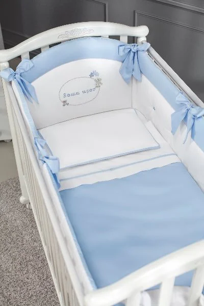 Комплект детского белья Specialbaby Sofia Пастельный голубой, 6 эл.