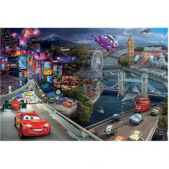 Puzzle Trefl Disney Cars Collage, 160 piese foto