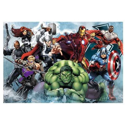 Puzzle Trefl Disney Marvel Let's attack, 100 piese foto