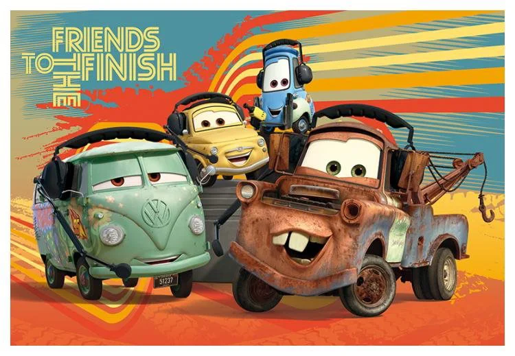 Puzzle Trefl Disney Cars 2 The Team, 60 piese foto