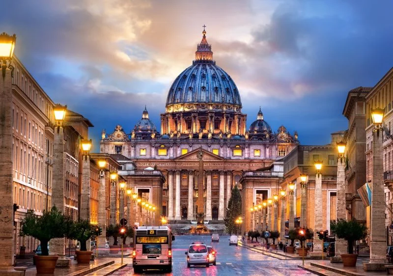 Puzzle Castorland The Basilica of St. Peter, 500 piese foto