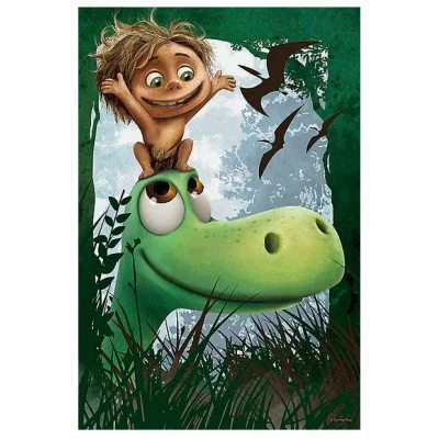 Puzzle Trefl Disney The Good Dinosaur It's good to have a friend!, 60 piese foto