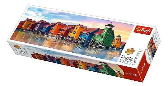 Puzzle Trefl Panorama - Groningen, Netherlands, 1000 piese foto