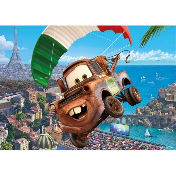 Puzzle Trefl Disney Cars "Set off on a Journey", 4 in 1 (35+48+54+70 piese) foto