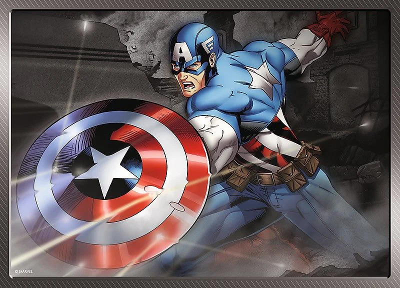 Puzzle Trefl Disney Marvel "Avengers", 4 in 1 (35+48+54+70 piese) foto