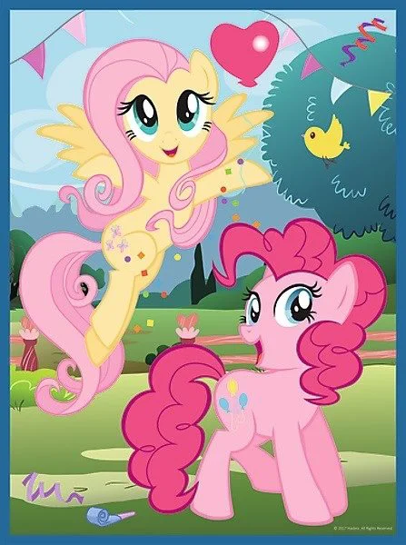 Puzzle+memos Trefl Hasbro My little Pony "Friendship is magic", 2 in 1 (30+48 piese) foto