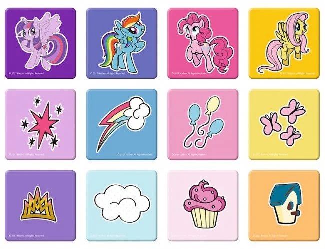 Puzzle+memos Trefl Hasbro My little Pony "Friendship is magic", 2 in 1 (30+48 piese) foto