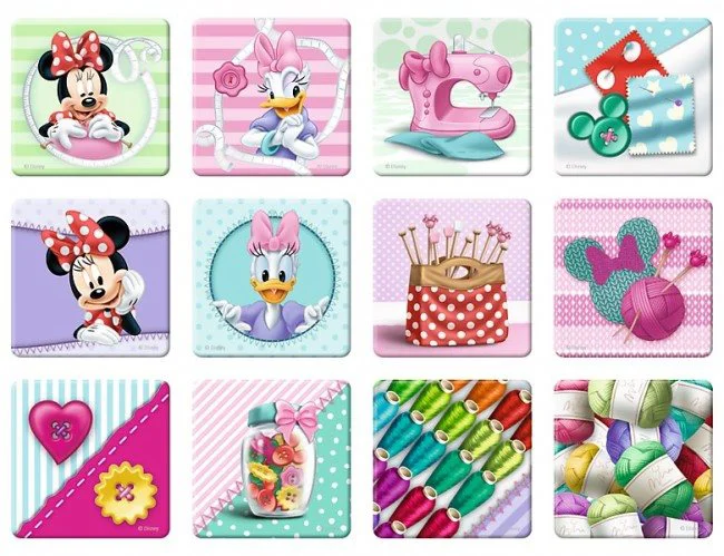 Puzzle+memos Trefl Minnie "Minnie's hobby", 2 in 1 (30+48 piese) foto