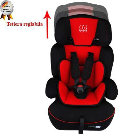 Автокресло BabyGo Freemove Red, 9-36 кг foto