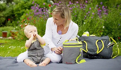 Geanta pentru parinti Badabulle Maternity Bag Grey foto