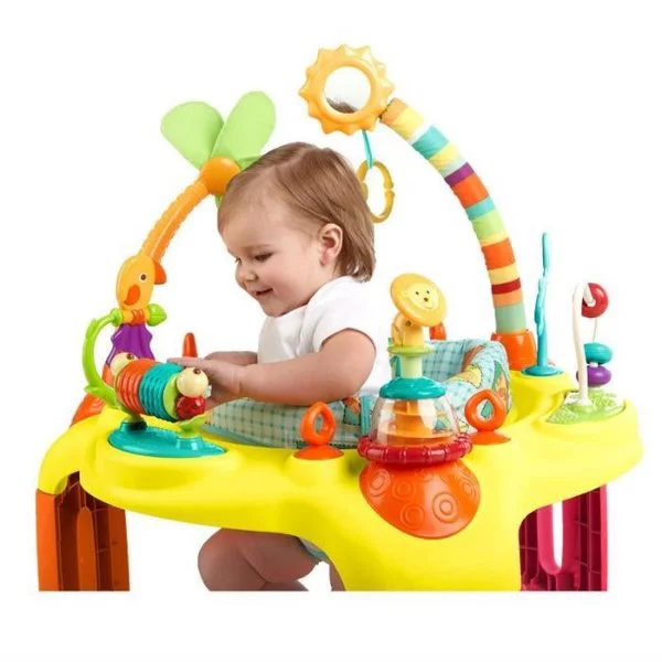 Игровой развивающий центр Bright Starts Springin’ Safari Bounce-A-Round foto