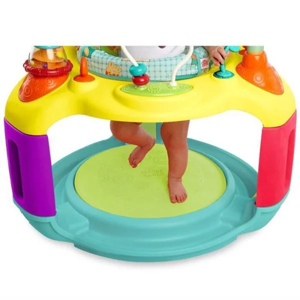 Игровой развивающий центр Bright Starts Springin’ Safari Bounce-A-Round foto