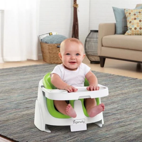 Стульчик для кормления 2 в 1 Bright Starts Ingenuity Lime