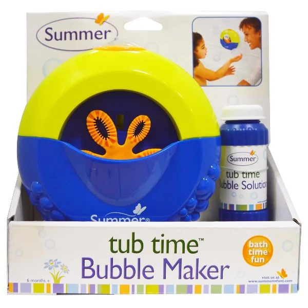 Dispozitiv pentru baloane Summer Infant Bubble Maker + Solutie foto