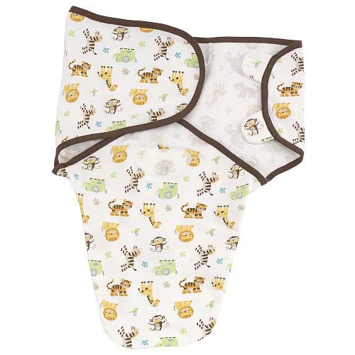 Sistem de infasare pentru bebelusi Summer Infant SwaddleMe Jungle (4-6 luni) foto