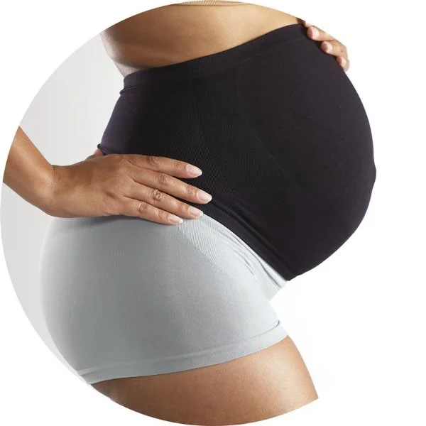 Centura suport Cantaloop Essentials Black pentru perioada prenatala, marimea XL foto