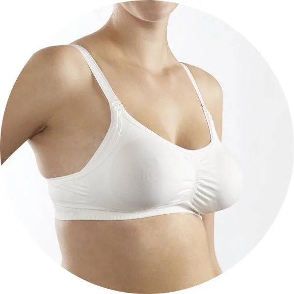 Sutien pentru alaptare Cantaloop Essentials White foto