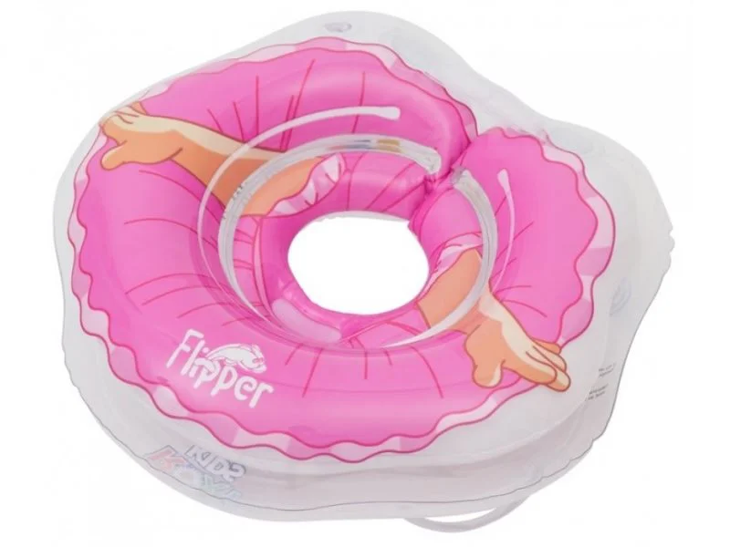 Круг на шею Roxy Kids Flipper &quot;Балерина&quot; для купания малышей, 3-18 кг