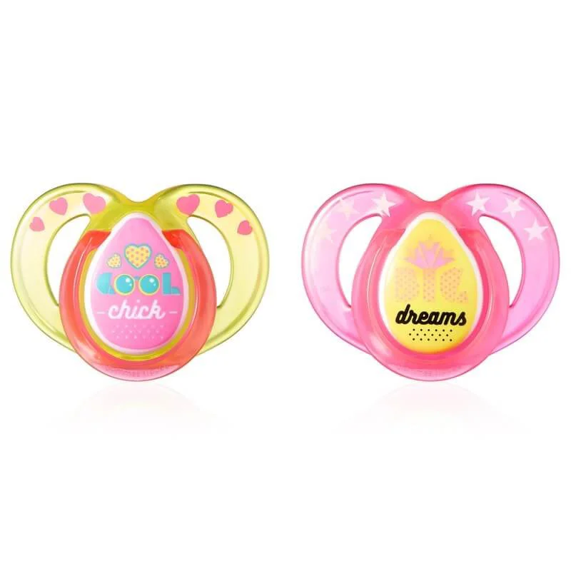 Силиконовая пустышка Any time Tommee Tippee (6-18 мес.), 2 шт.
