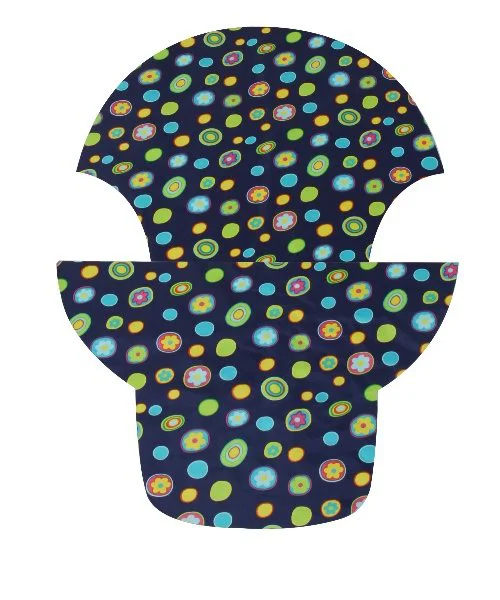 Scaun pentru alimentatie Bimbo Modern Cerculete foto