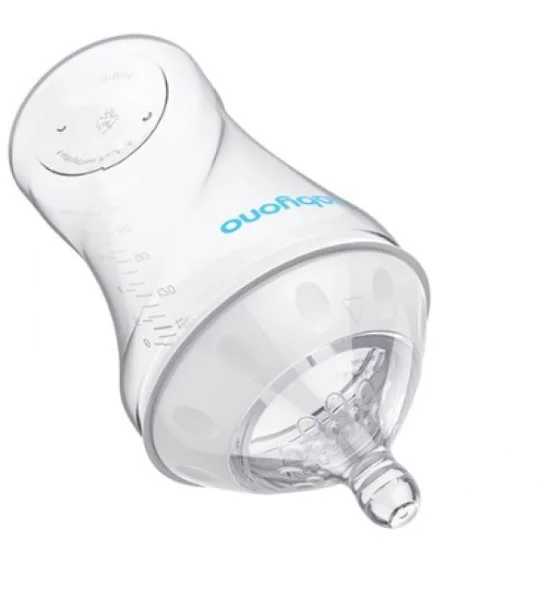 Biberon anticolic din plastic BabyOno Natural Nursing, 260 ml foto