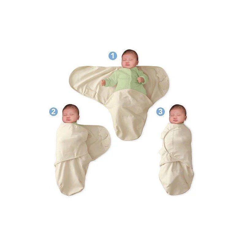 Sistem de infasare pentru bebelusi Summer Infant SwaddleMe Ivory (0-3 luni) foto