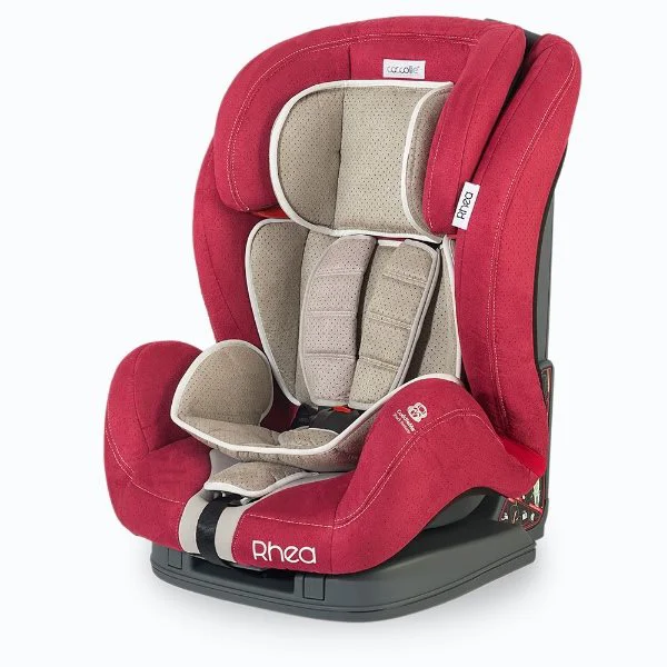 Автокресло с системой Isofix Coccolle Rhea 9-36 кг Красное foto