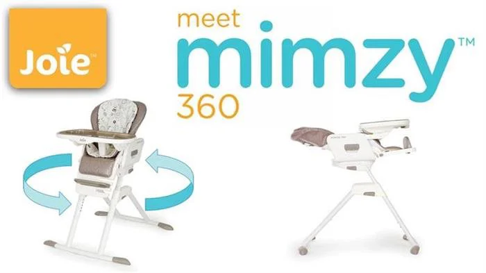 Стульчик для кормления Joie Mimzy 360 Denim (0+ мес.) foto