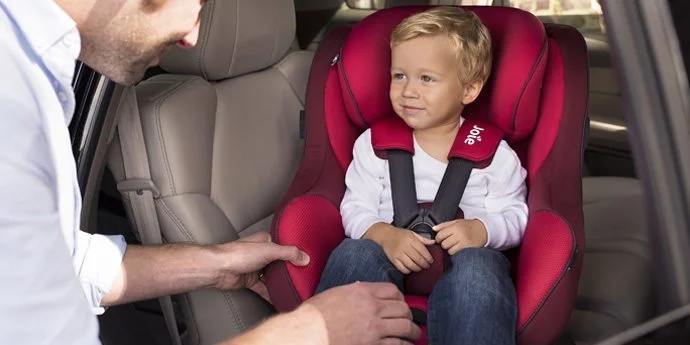 Scaun auto rotativ cu isofix Joie Spin 360 Merlot 0-18 kg foto