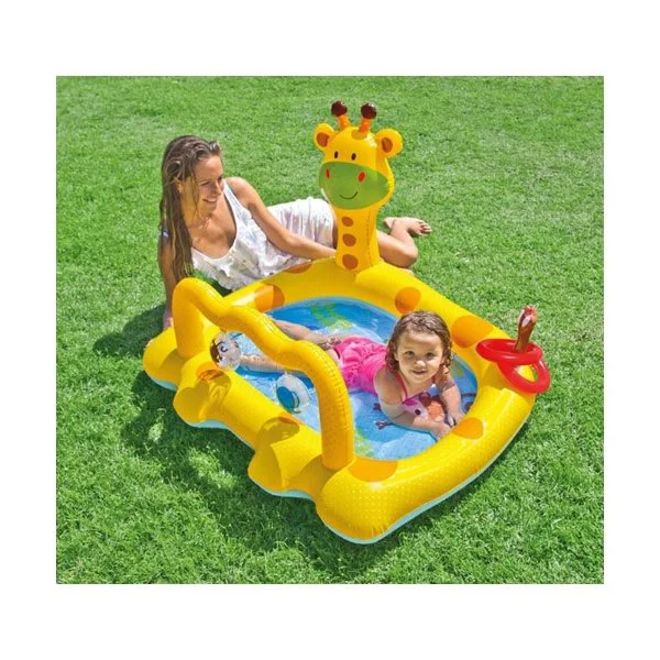 Детский надувной бассейн Giraffe Intex (1-3 года) foto