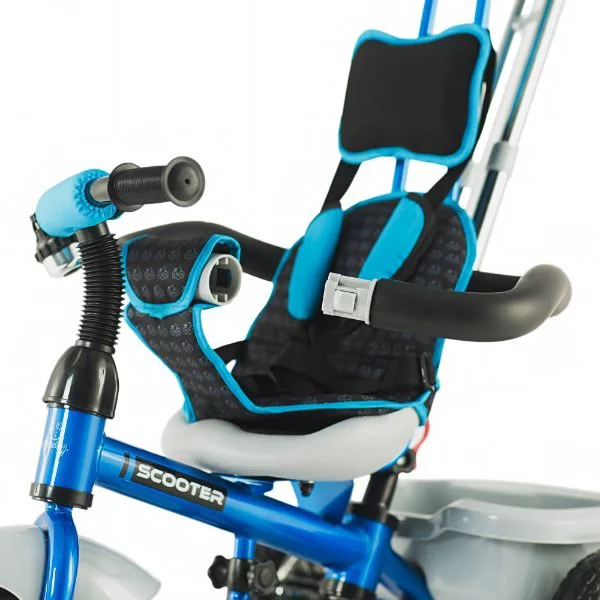 Трицикл DHS Scooter Plus синий foto